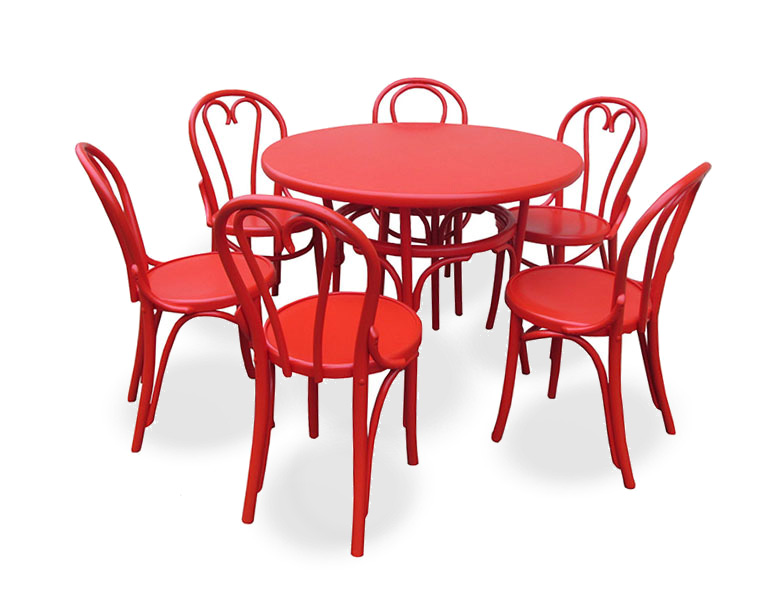 Set masa cu sase scaune Thonet