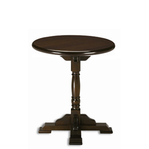 Pedestal round table 70