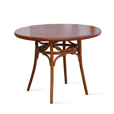 Thonet curved wood table  