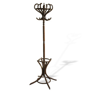 Wood tree hallstand