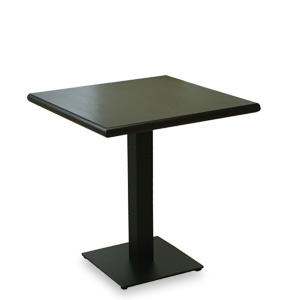 Table with steel leg