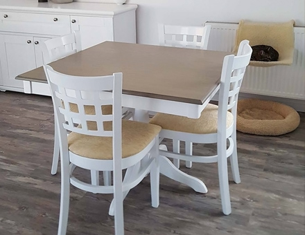 Ghera II table with MD170 chairs