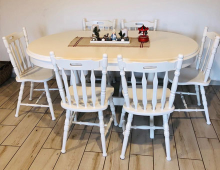 Europa table with MD43 chairs