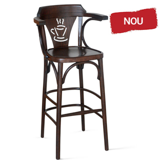 A56 bar chair with caffe symbol