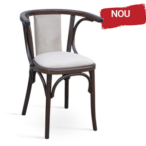 Upholstered Bistro Armchair 