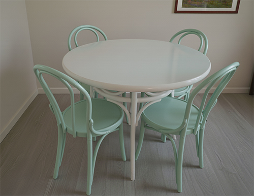 Scaune 6016 cu masa Thonet