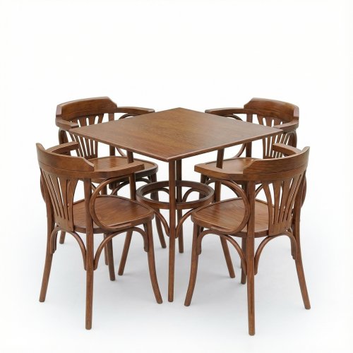 A56 chairs with bistro squared table